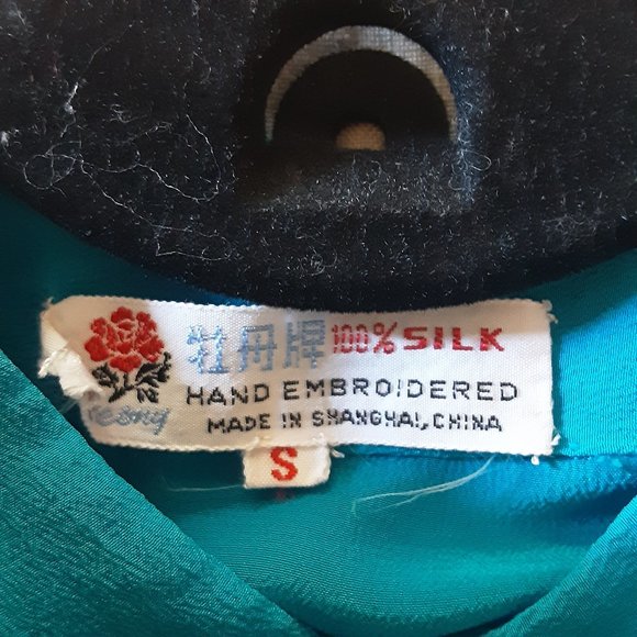 Hand Crafted Blue Pantsuit - Picture 12 of 16